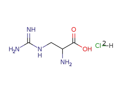2-amino-3-guanidino-propionic acid ; dihydrochloride