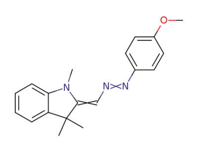 2,3-Dihydro-1,3,3-trimethylindol-2-ylidenmethanaza(4'-methoxybenzol)