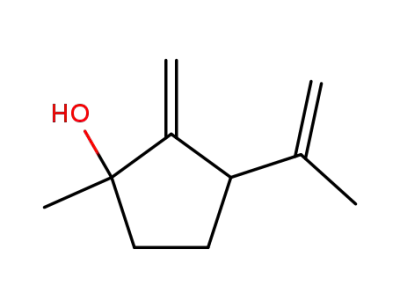 3-isopropenyl-1-methyl-2-methylene-cyclopentan-1-ol